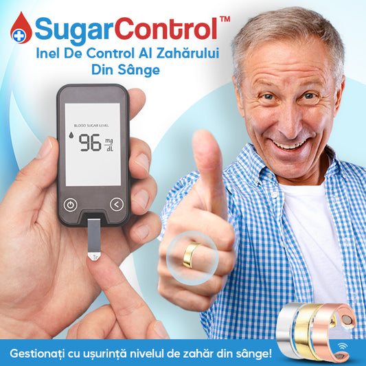 SugarControl™ Inel De Control Al Zahărului Din Sânge