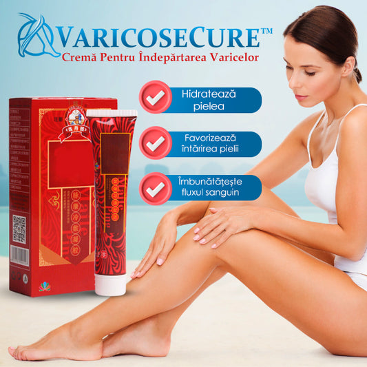 VaricoseCure™ Cremă Pentru Îndepărtarea Varicelor