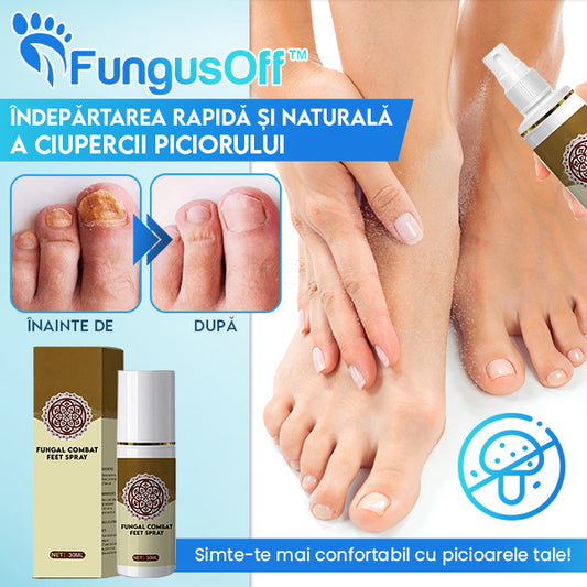 FungusOff™ Îndepărtarea Rapidă Și Naturală A Ciupercii Piciorului